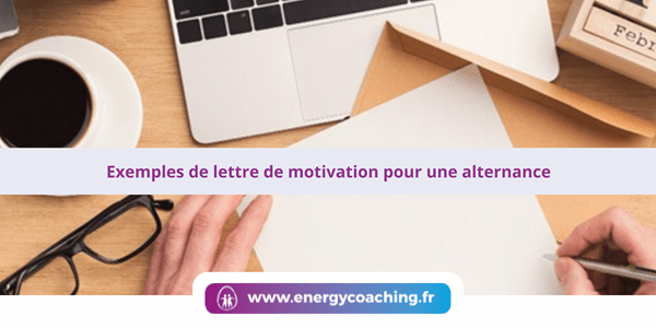 Exemple de lettre de motivation pour une alternance grâce à un coach en recherche d'emploi