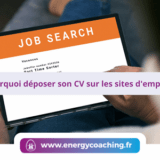 Ecran Pourquoi déposer son CV sur les sites d'emploi