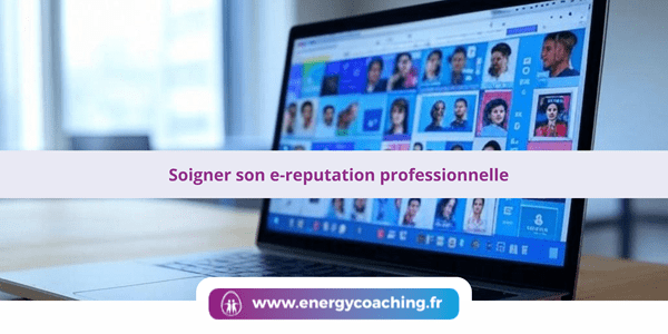 Ecran pour Soigner son e-reputation professionnelle