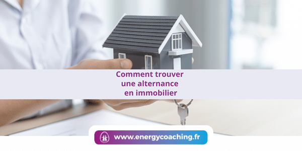 Comment trouver une alternance en immobilier