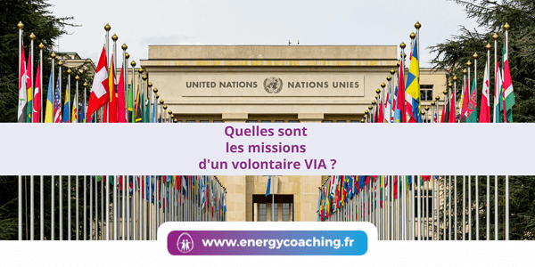 Quelles sont les missions d'un volontaire VIA